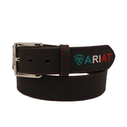Ariat Western Belt 1 1/2 Mexico Front View