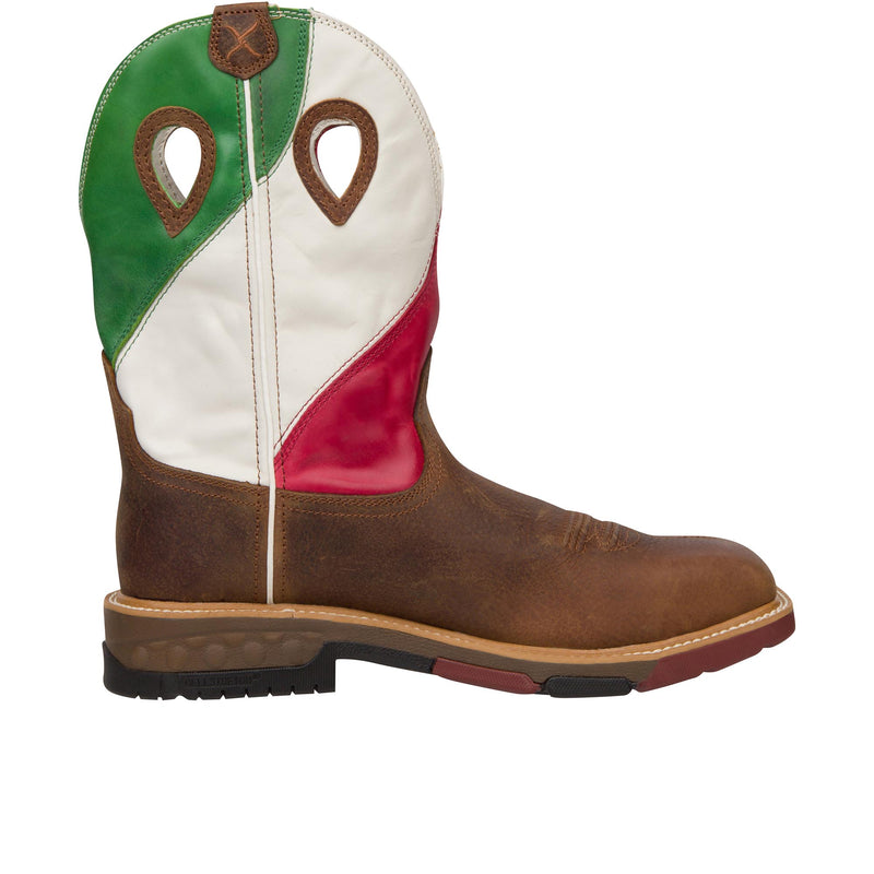 Load image into Gallery viewer, Twisted X 11 Western Mexican Heritage Alloy Toe Inner Profile
