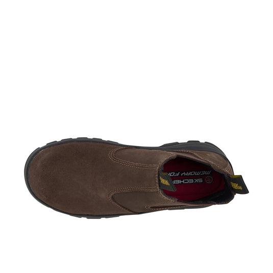 Skechers Workshire~Jannit Composite Toe Top View