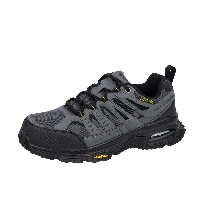 Load image into Gallery viewer, Skechers Skech Air Envoy Steel Toe~Arcket Left Angle View
