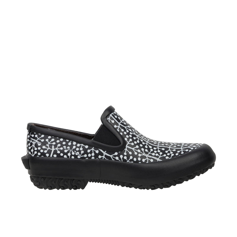 Bogs Womens Patch Slip On Madhukar Black Multi â Shoeteria