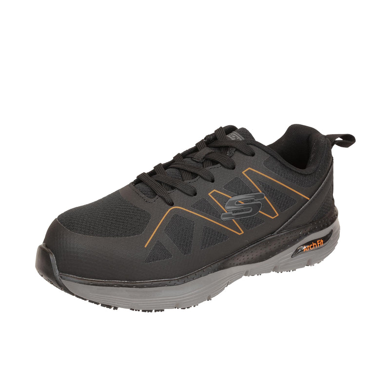 Load image into Gallery viewer, Skechers Arch Fit~Vigorit Alloy Toe Left Angle View
