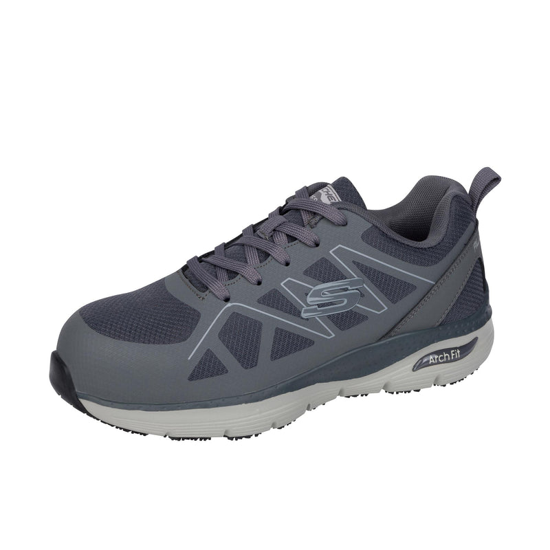 Load image into Gallery viewer, Skechers Arch Fit~Vigorit Alloy Toe Left Angle View
