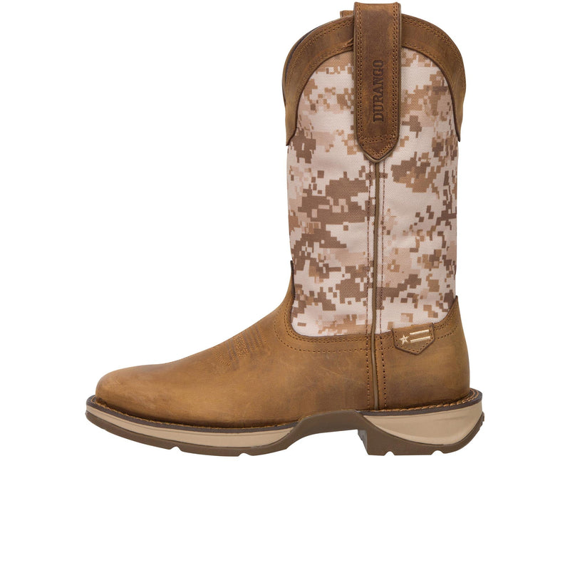 Load image into Gallery viewer, Durango Rebel Western Boot Soft Toe Left Profile
