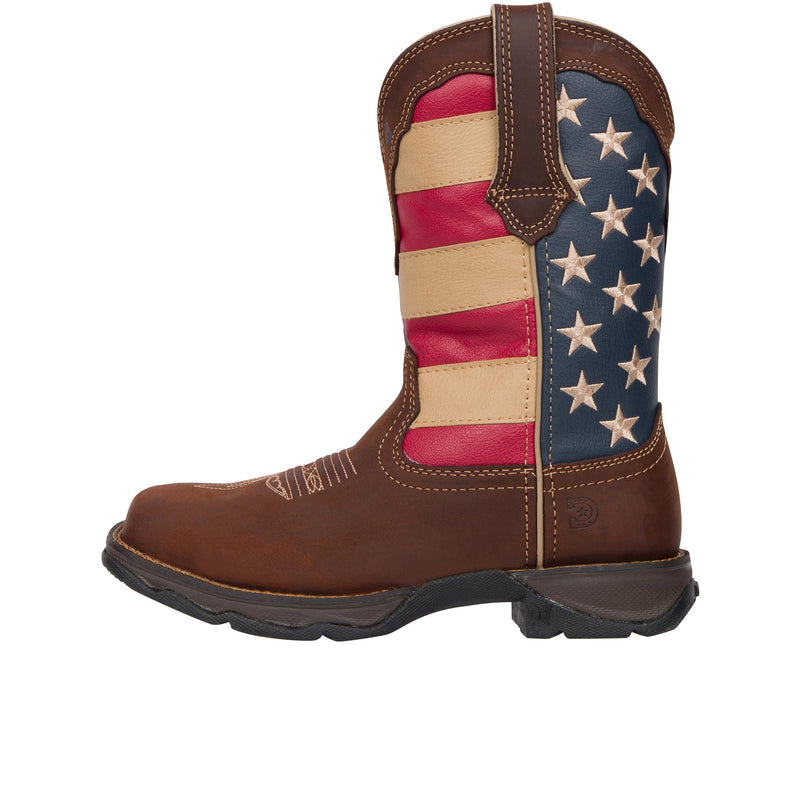 Load image into Gallery viewer, Durango Lady Rebel Steel Toe Left Profile
