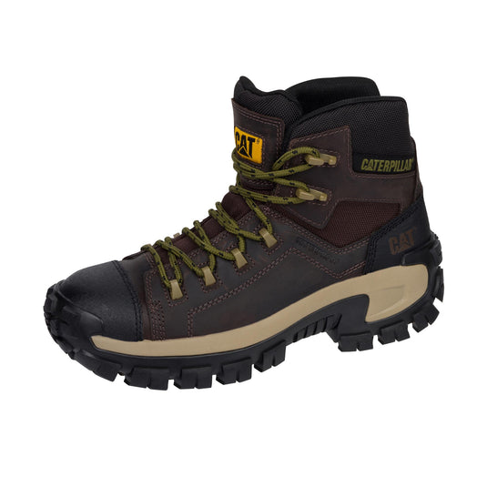 Caterpillar Invader Hiker Composite Toe Left Angle View
