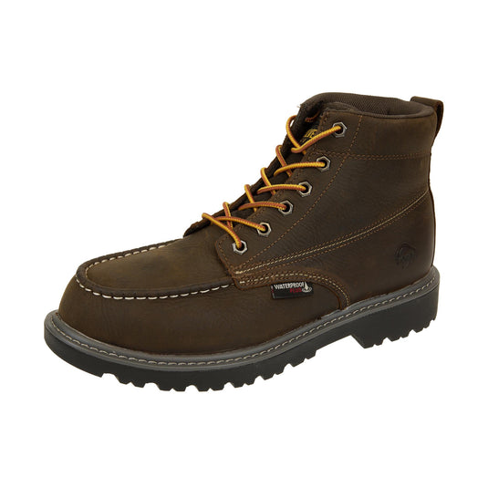 Wolverine Floorhand Moc Toe Soft Toe Left Angle View