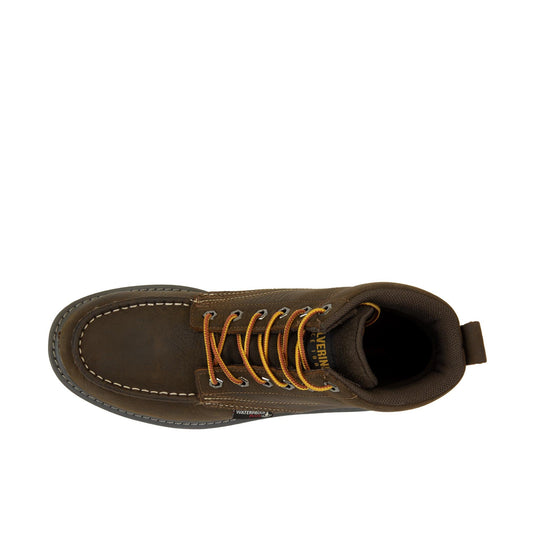 Wolverine Floorhand Moc Toe Soft Toe Top View