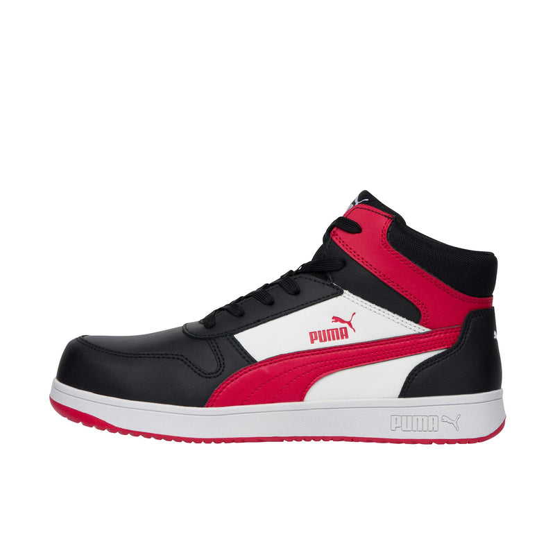 Load image into Gallery viewer, Puma Safety Frontcourt Mid Composite Toe Left Profile
