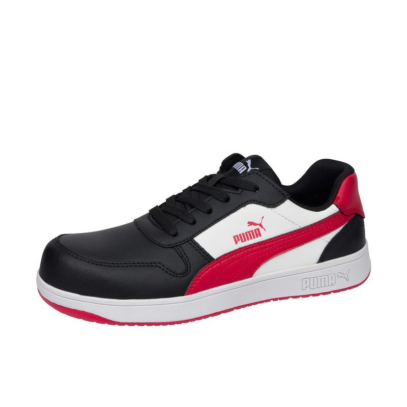 Load image into Gallery viewer, Puma Safety Frontcourt Low Composite Toe Left Angle View
