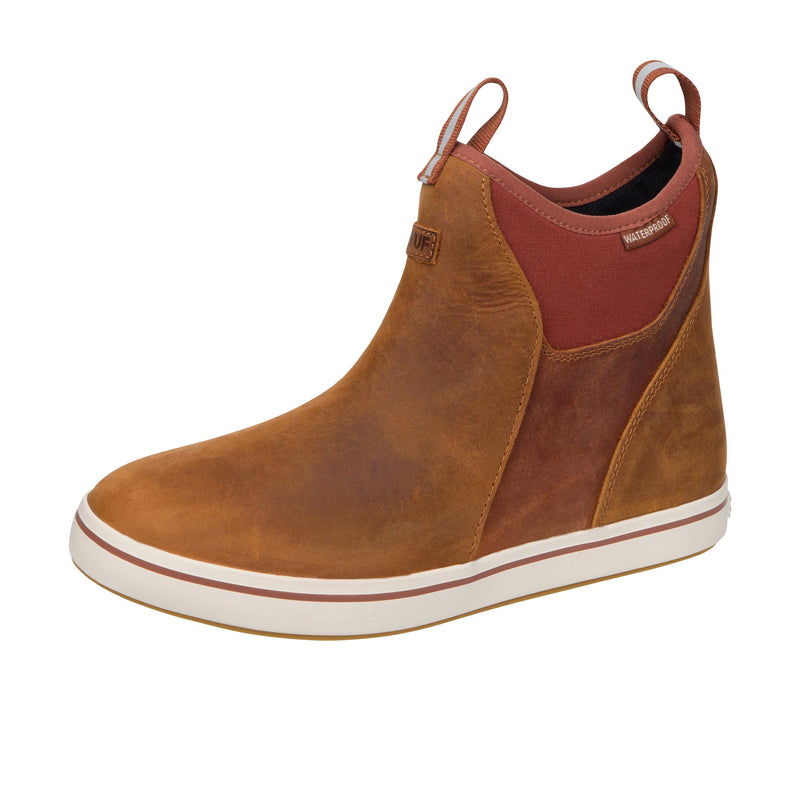Load image into Gallery viewer, Xtratuf Leather Ankle Deck Boot Left Angle View
