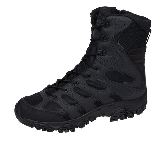 Merrell Work MOAB 3 8 Inch Tactical Zip Left Angle View