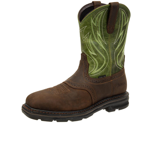 Ariat Sierra Shock Shield Saddle Steel Toe Left Angle View