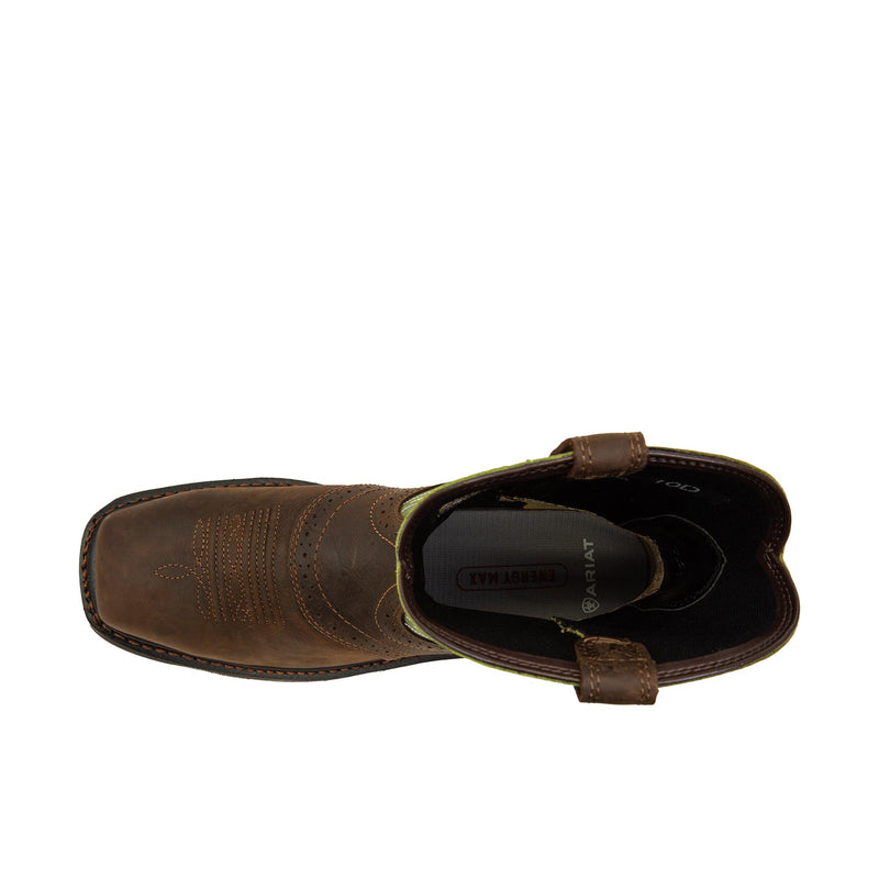 Load image into Gallery viewer, Ariat Sierra Shock Shield Saddle Steel Toe Top View

