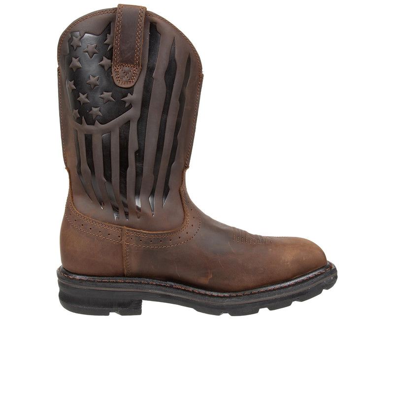 Load image into Gallery viewer, Ariat Sierra Shock Shield Patriot Steel Toe Inner Profile
