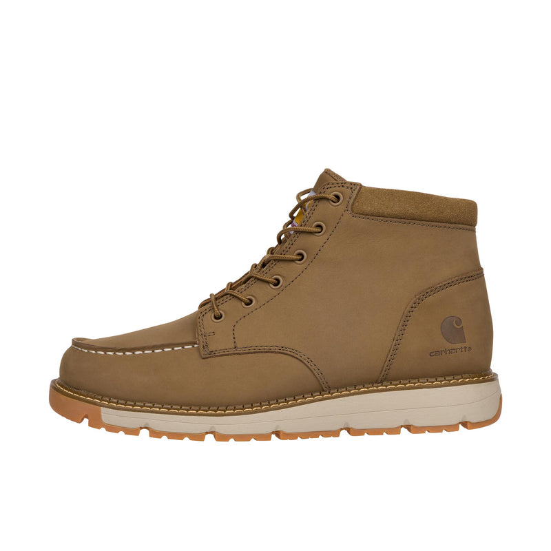 Load image into Gallery viewer, Carhartt Millbrook 5 Inch Moc Toe Wedge Soft Toe Left Profile
