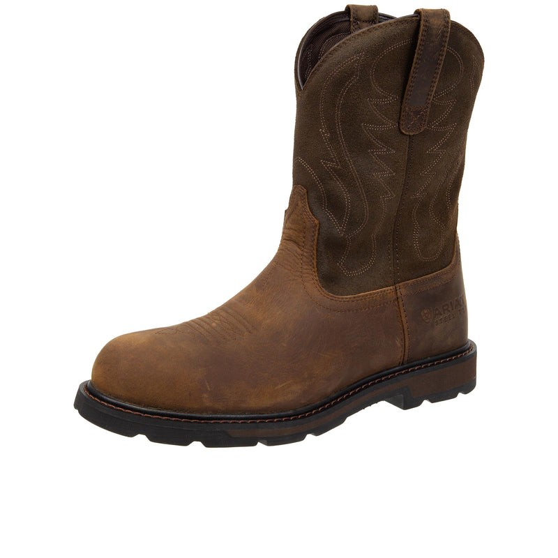 Load image into Gallery viewer, Ariat Groundbreaker Pull On Steel Toe Left Angle View
