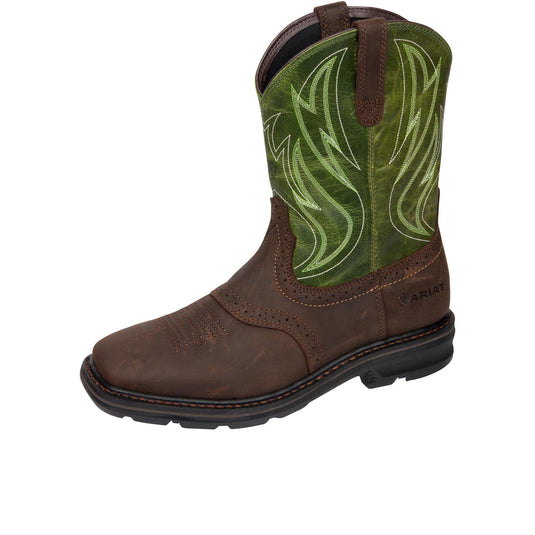 Ariat Sierra Shock Shield Square Toe Left Angle View