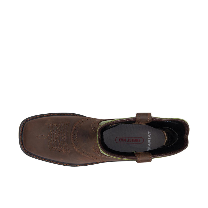 Load image into Gallery viewer, Ariat Sierra Shock Shield Square Toe Top View
