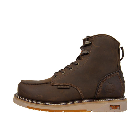 Georgia Boot AMP LT Wedge Composite Toe Left Profile