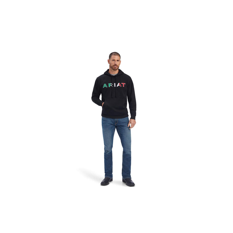 Load image into Gallery viewer, Ariat Mexico Hoodie Zoomed out Front View

