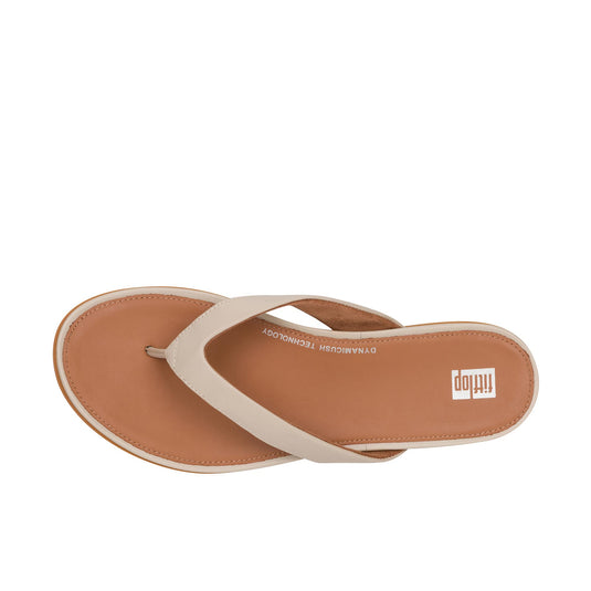 FitFlop Gracie Leather Flip Top View
