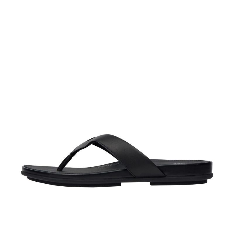 Load image into Gallery viewer, FitFlop Gracie Leather Flip Left Profile
