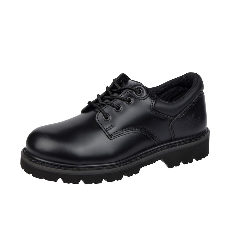 Load image into Gallery viewer, Thorogood Uniform Classics Safety Toe Oxford Steel Toe Left Angle View
