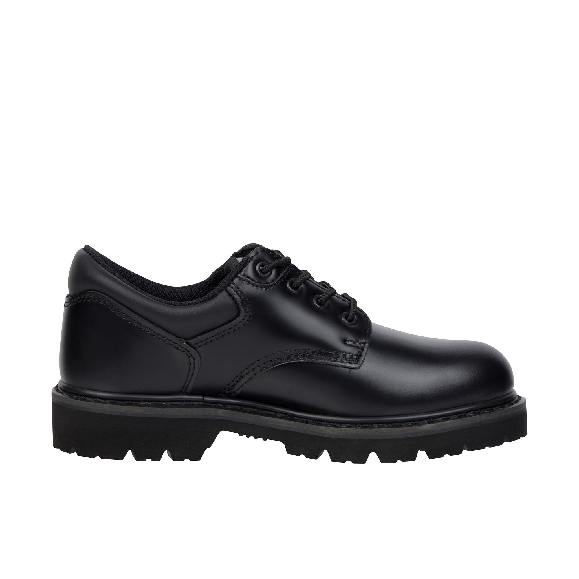 Thorogood Uniform Classics Safety Toe Oxford Steel Toe Black Shoeteria