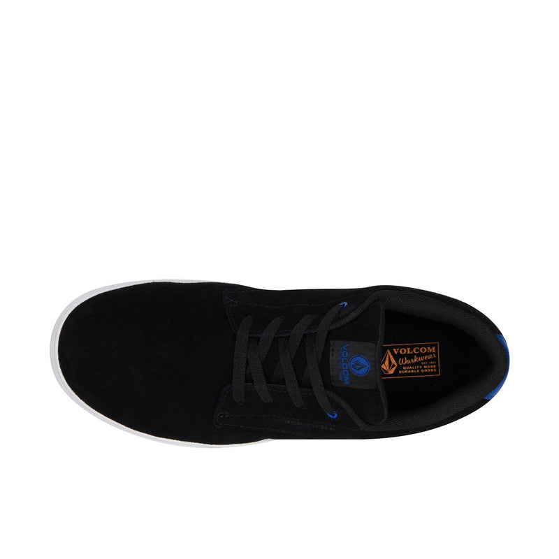 Load image into Gallery viewer, Volcom True Suede Leather Composite Toe Top View
