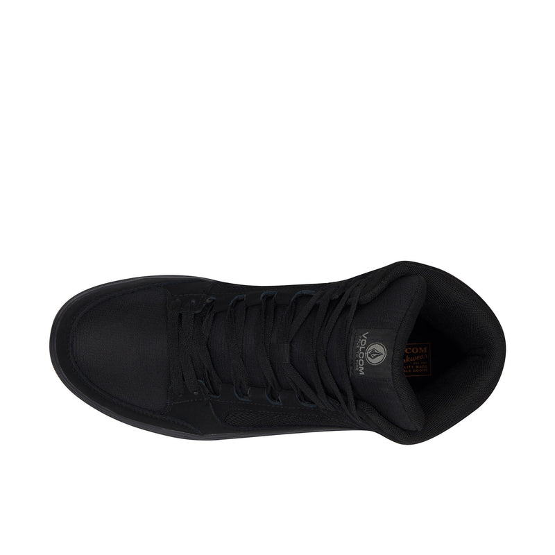 Load image into Gallery viewer, Volcom Evolve Hi Top Nubuck Mesh Composite Toe Top View
