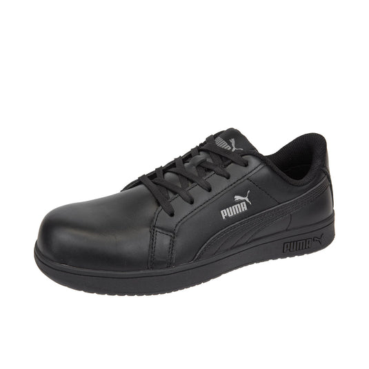 Puma Safety Heritage Low Leather Composite Toe Left Angle View
