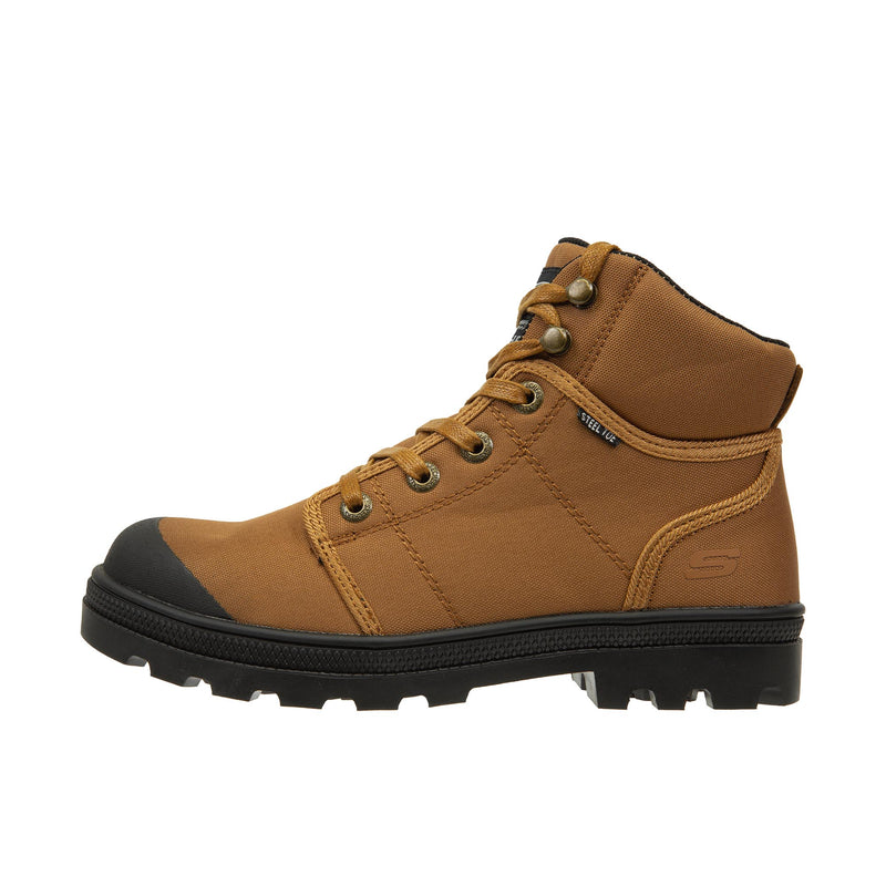 Load image into Gallery viewer, Skechers Rotund~Darragh Steel Toe Left Profile
