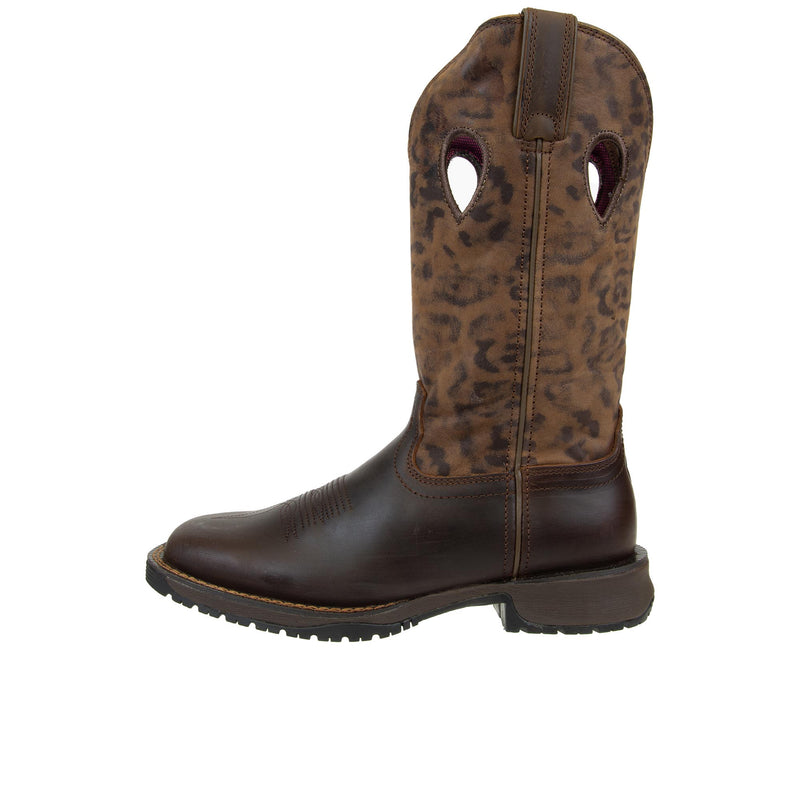 Load image into Gallery viewer, Rocky Rosemary Pull On Work Boot Soft Toe Left Profile
