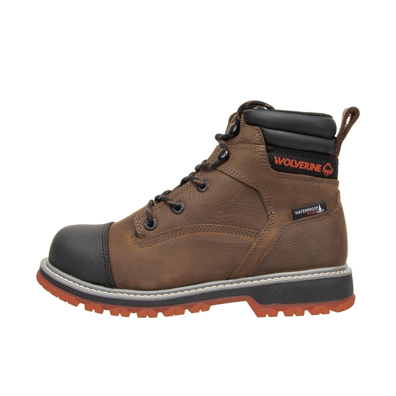 Load image into Gallery viewer, Wolverine Floorhand LX Cap Toe Steel Toe Left Profile
