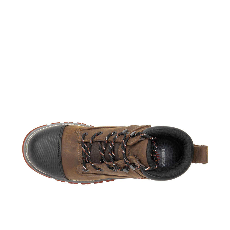 Load image into Gallery viewer, Wolverine Floorhand LX Cap Toe Steel Toe Top View
