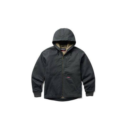 Wolverine Upland Sherpa Lined Hooded Jacket Front View