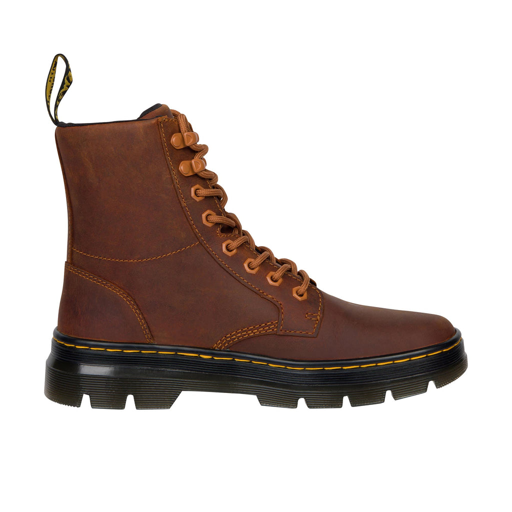 Dr Martens Combs Leather Pull Up Warm Tan