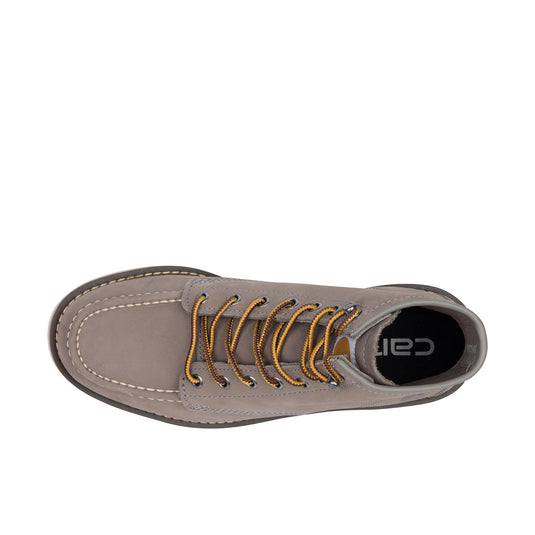 Carhartt 6 Inch Moc Toe Wedge Boot Soft Toe Top View