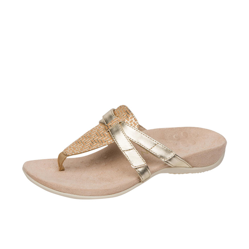 Load image into Gallery viewer, Vionic Karley Toe Post Sandal Left Angle View
