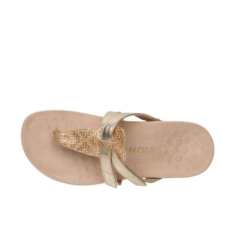 Load image into Gallery viewer, Vionic Karley Toe Post Sandal Top View

