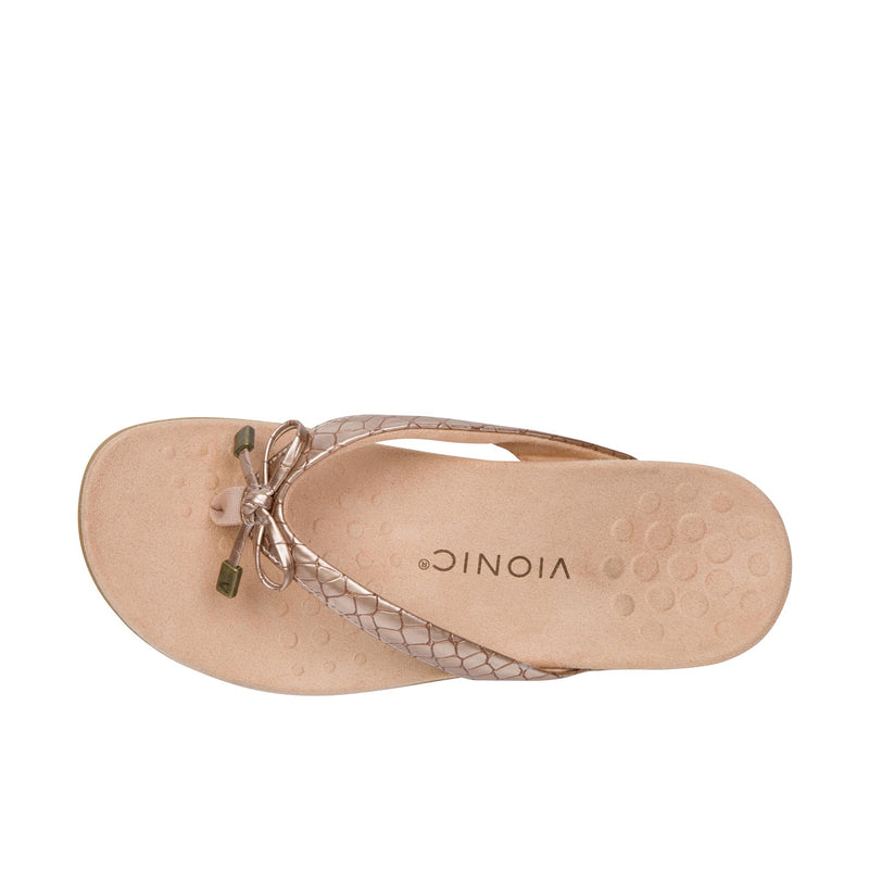 Load image into Gallery viewer, Vionic Bella Toe Post Sandal Top View
