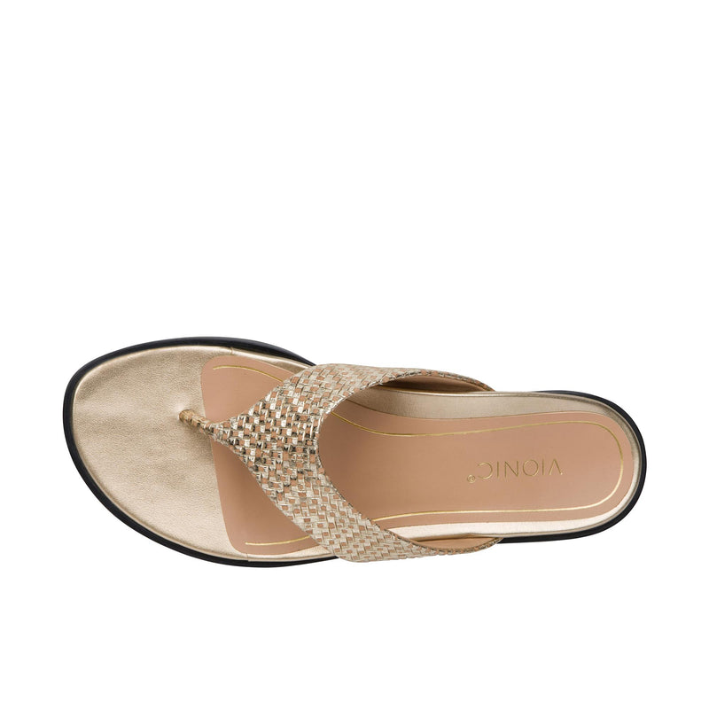 Load image into Gallery viewer, Vionic Agave Sandal Top View
