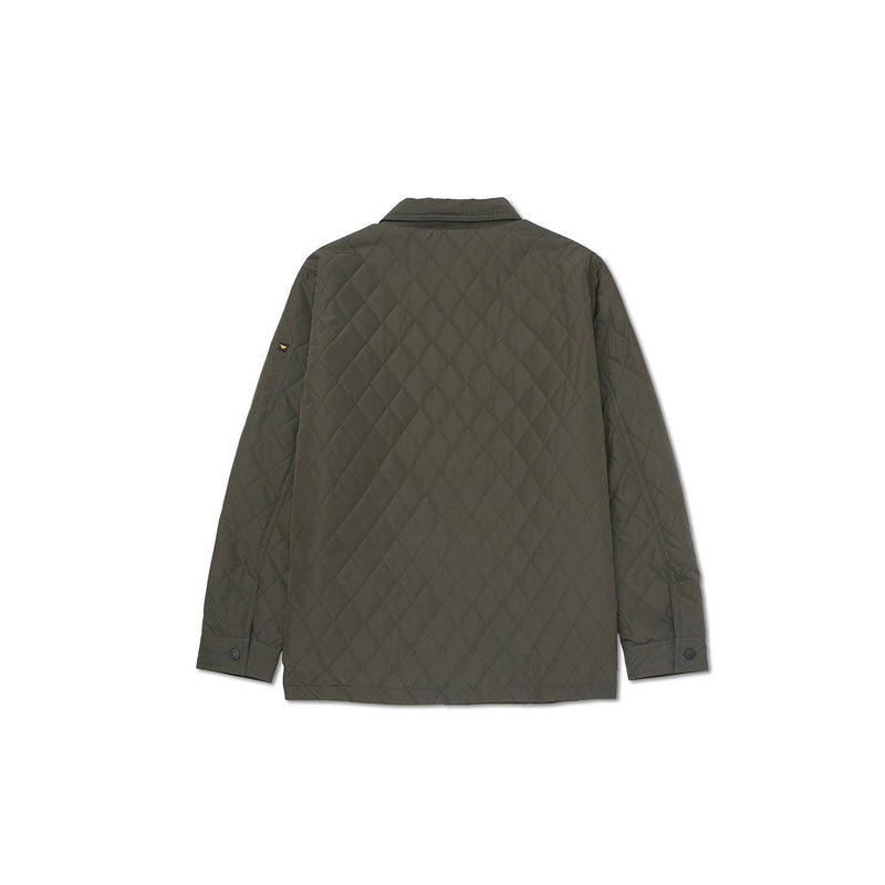 Load image into Gallery viewer, Caterpillar Quilted Ripstop Shirt Jacket Back View
