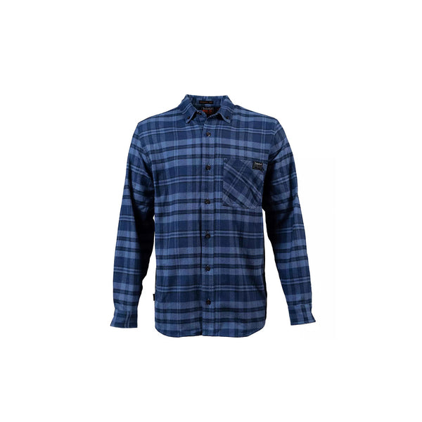 Timberland Pro Woodfort Mid Weight Flannel Shirt 2.0 Vintage Indigo YD