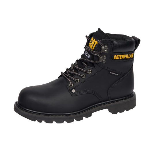 Caterpillar Second Shift WP Steel Toe Left Angle View