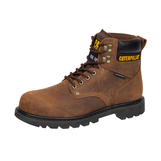Caterpillar Second Shift WP Steel Toe Left Angle View