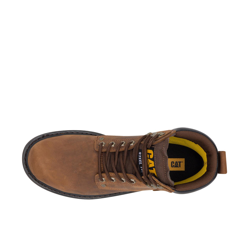 Load image into Gallery viewer, Caterpillar Second Shift WP Steel Toe Top View
