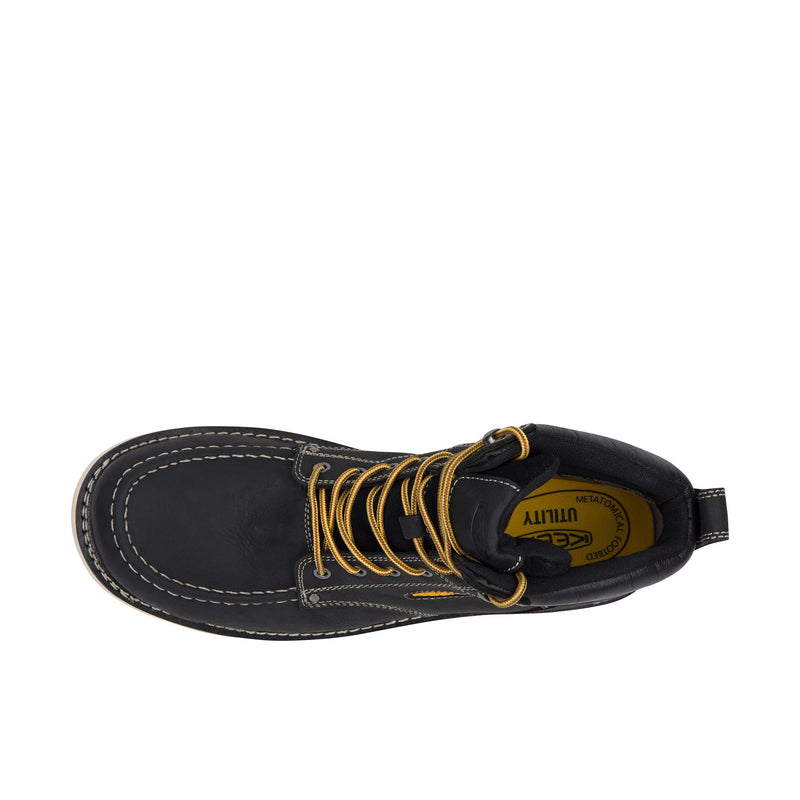 Load image into Gallery viewer, Keen Utility Cincinnati 90° 6 Inch Carbon Fiber Toe Top View
