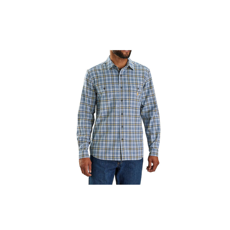 Load image into Gallery viewer, Carhartt Rugged Flex Relaxed Fit Lightweight Long Sleeve Shirt Front View
